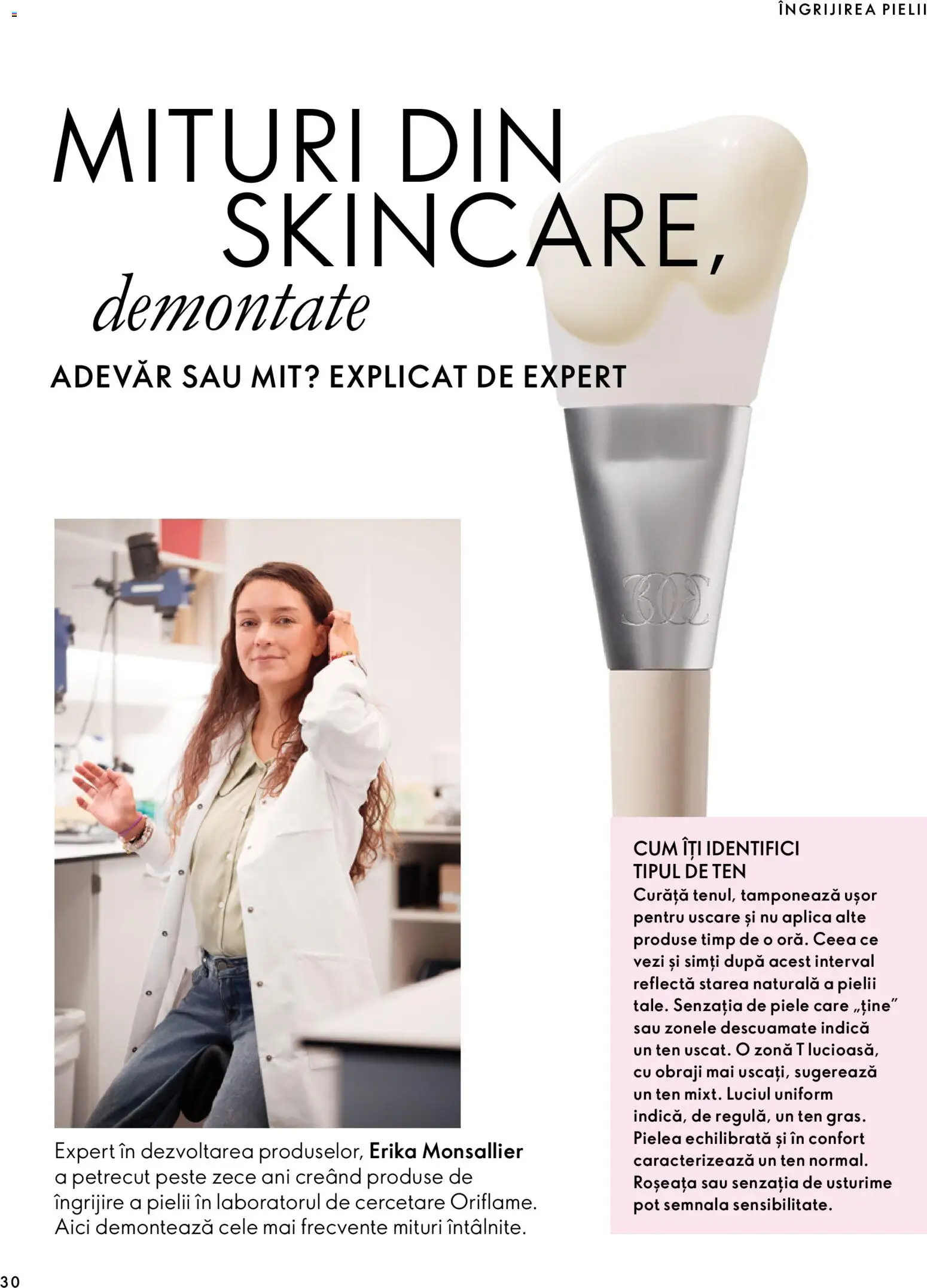 Noul catalog Oriflame – valabil de la 30.09.2026 | Pagină: 30 | Produse: Aplică, Pește
