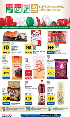 Tesco aktuális akciós újság - amely érvényes a következő dátumtól: 2026.10.21. | Oldal: 14 | Termékek: Málna, Rögös túró, Tortabevonó, Száraztészta