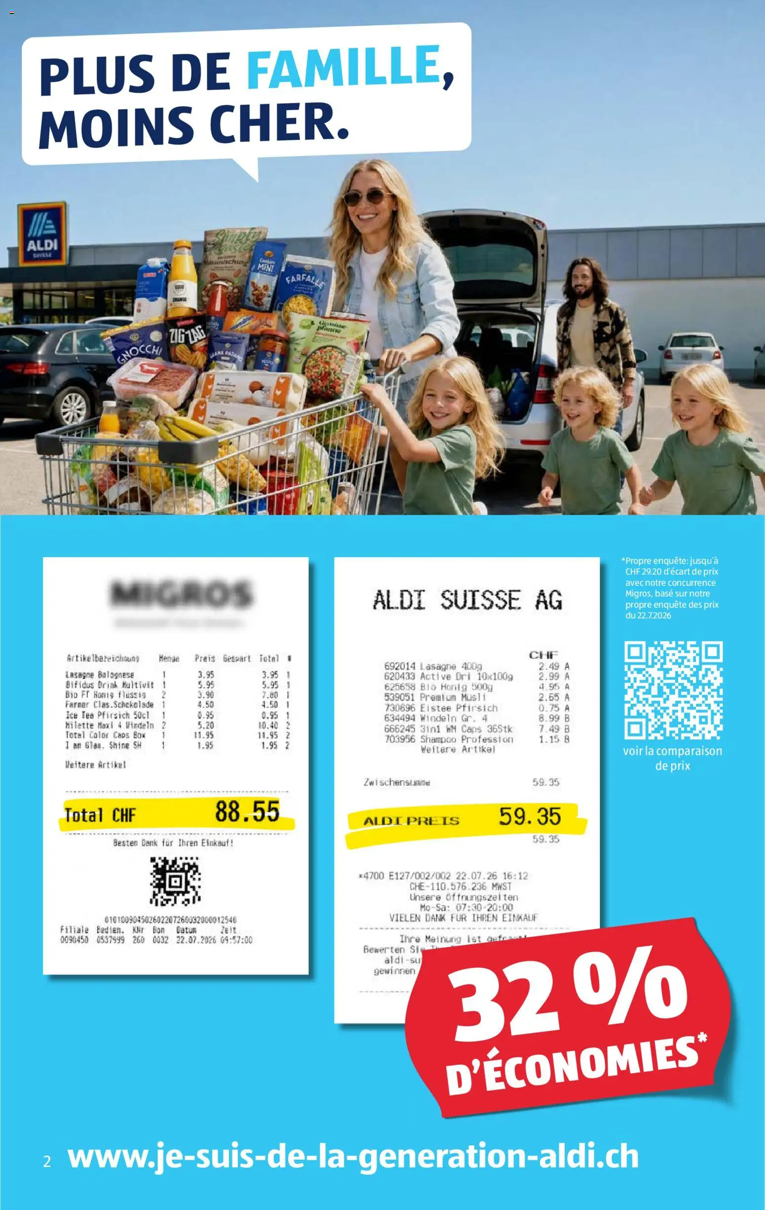 Aldi aktionen FR – gültig ab 20.08.2026 | Seite: 2 | Produkte: Müsli, Box, Shampoo, Pfirsich