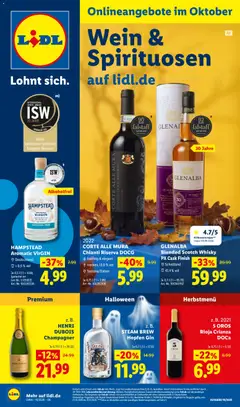 Lidl Wein & Spirituosen ab 01.10.2026 gültig