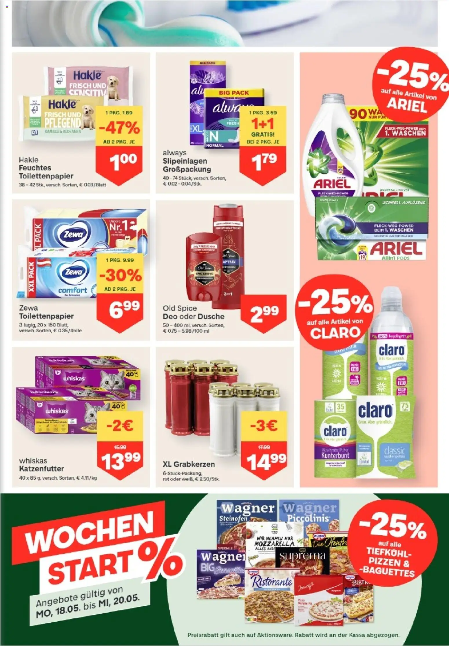 MPREIS Dellach im Drautal gültig ab 13.05.2026 | Seite: 11 | Produkte: Marhalábszár, Dusche