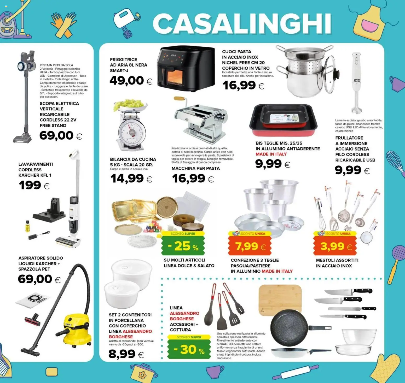 Volantino Oasi del 11.03.2026 | Pagina: 21 | Prodotti: Tubo, Pasta, Piatto, Alluminio