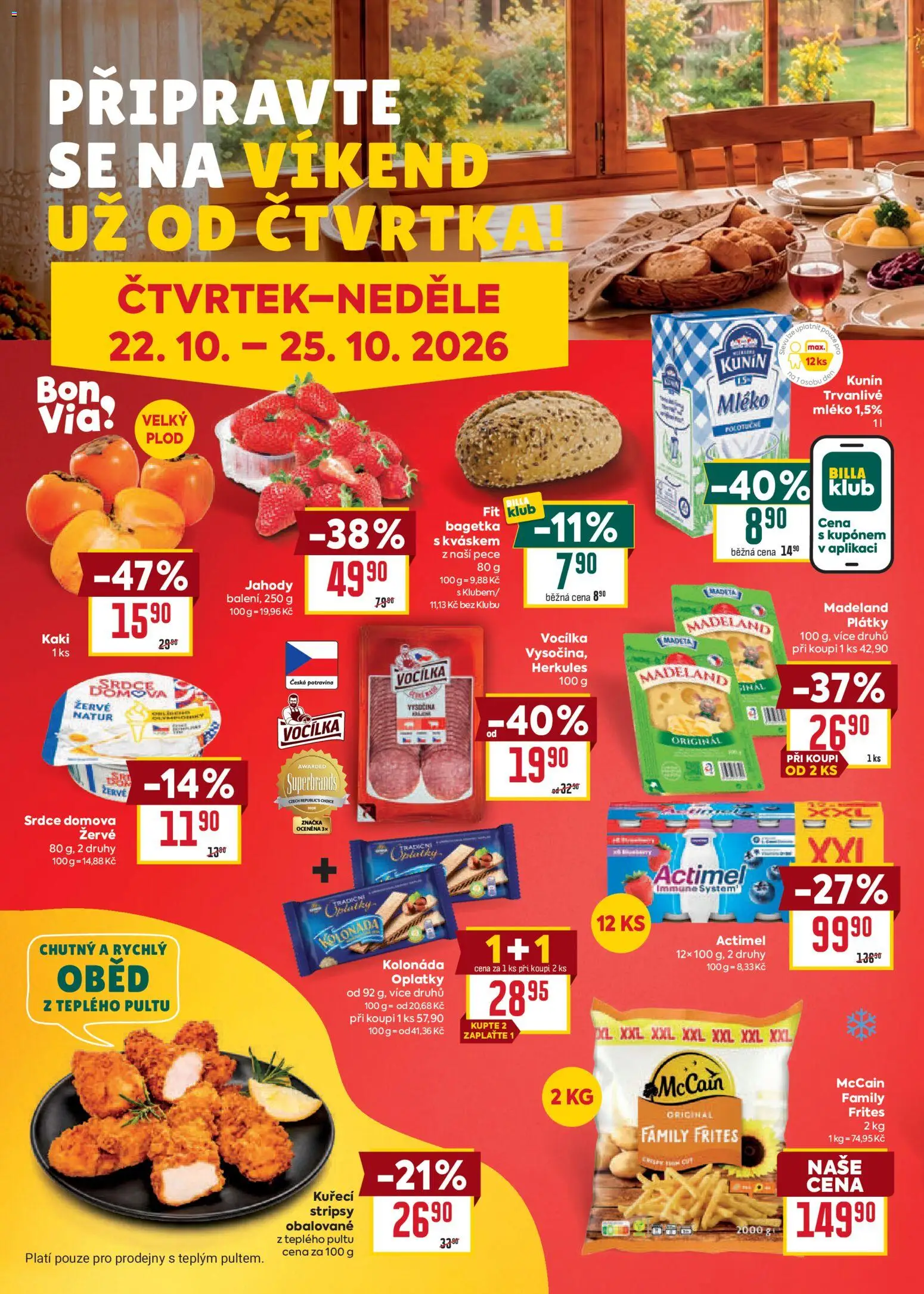 Billa Malý leták od 21.10.2026 | Strana: 34