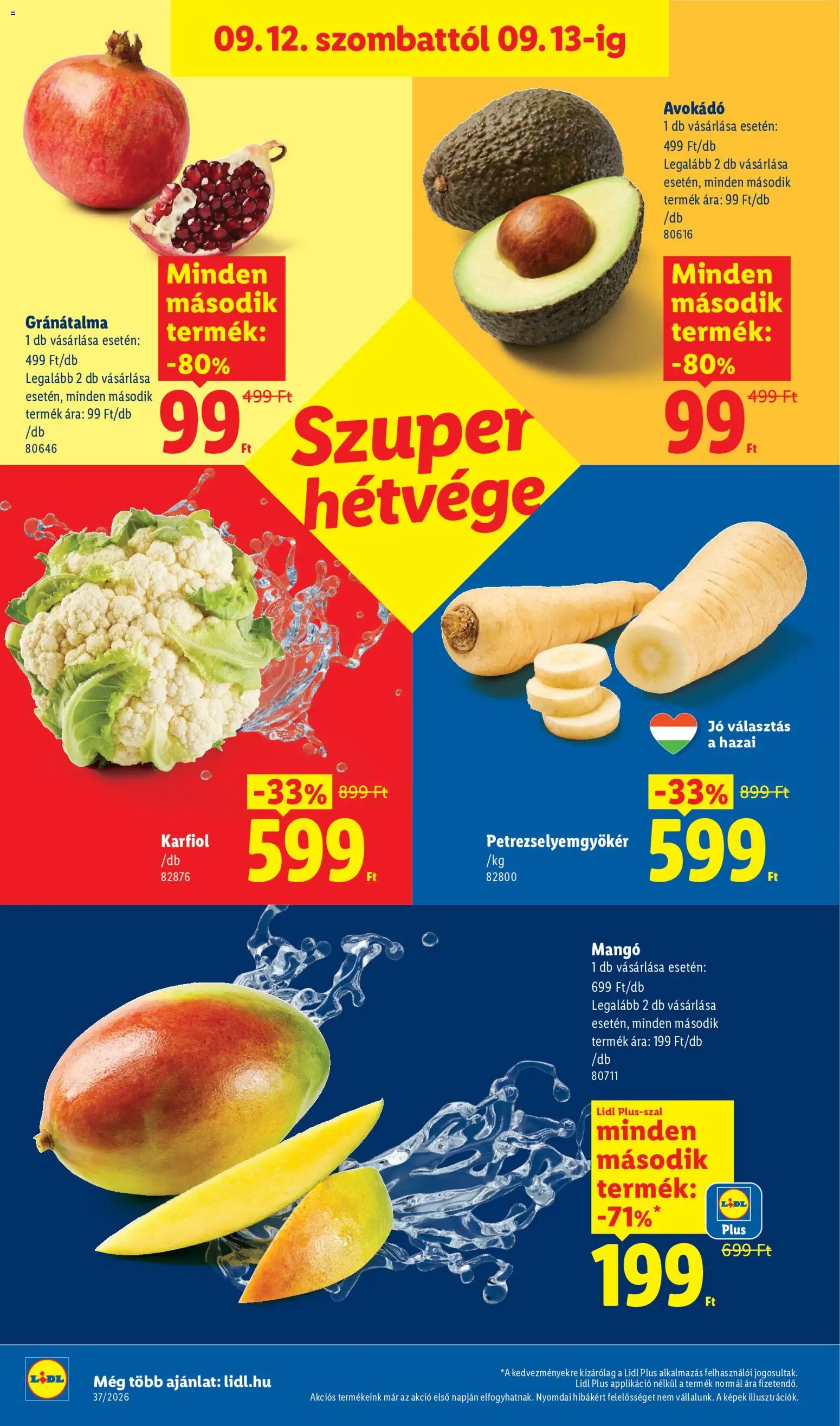 Lidl akciós ujság - amely érvényes a következő dátumtól: 2026.09.10. | Oldal: 44