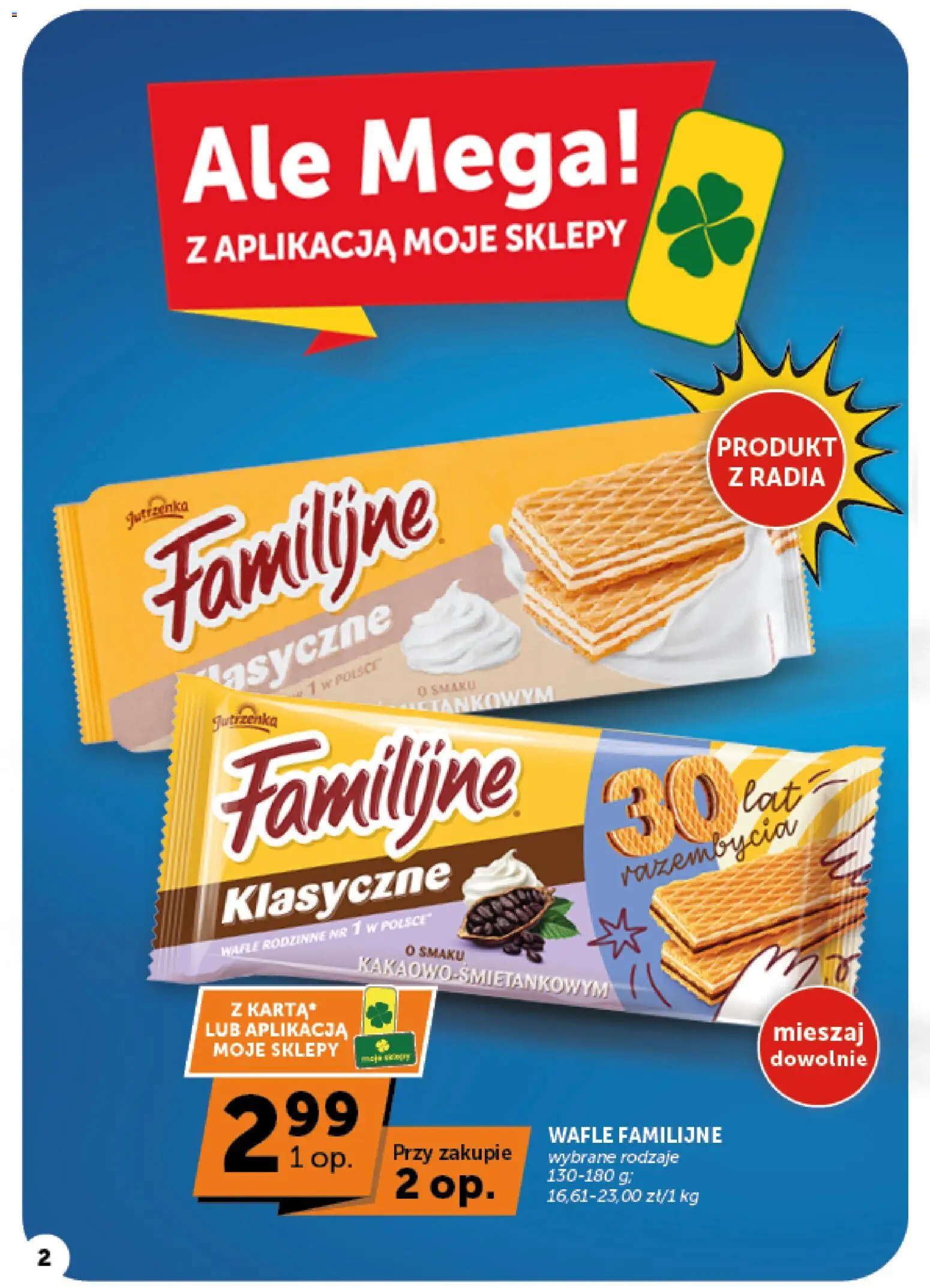 Euro Sklep gazetka - Minimarket od 08.10.2026 | Strona: 2 | Produkty: Wafle