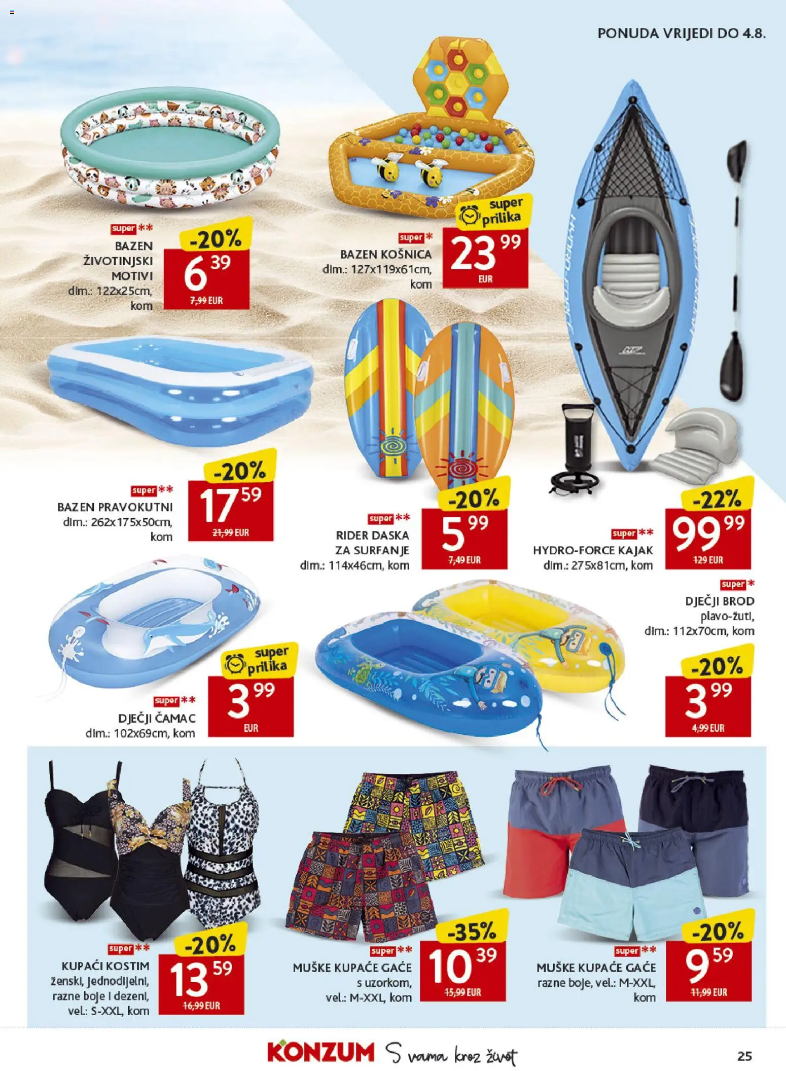Konzum HR akciós ujság - amely érvényes a következő dátumtól: 2026.07.22. | Oldal: 25