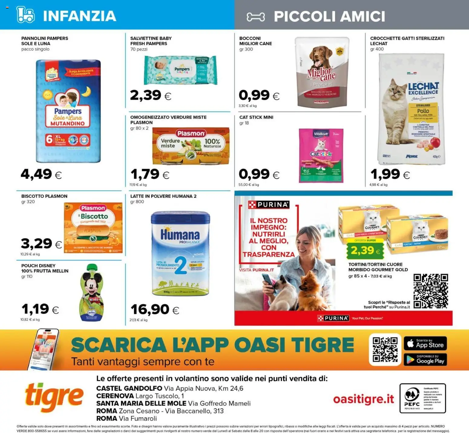Volantino Tigre del 04.06.2026 | Pagina: 20 | Prodotti: Manzo, Verdure, Frutta, Crocchette