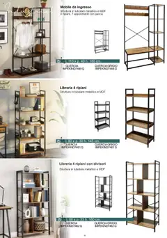 Anteprima del volantino Catalogo - Mobili Industrial La Prealpina valido a partire dal 30/12/2024 | Pagina: 3 | Prodotti: Mobile, Panca, Libreria, Appendiabiti