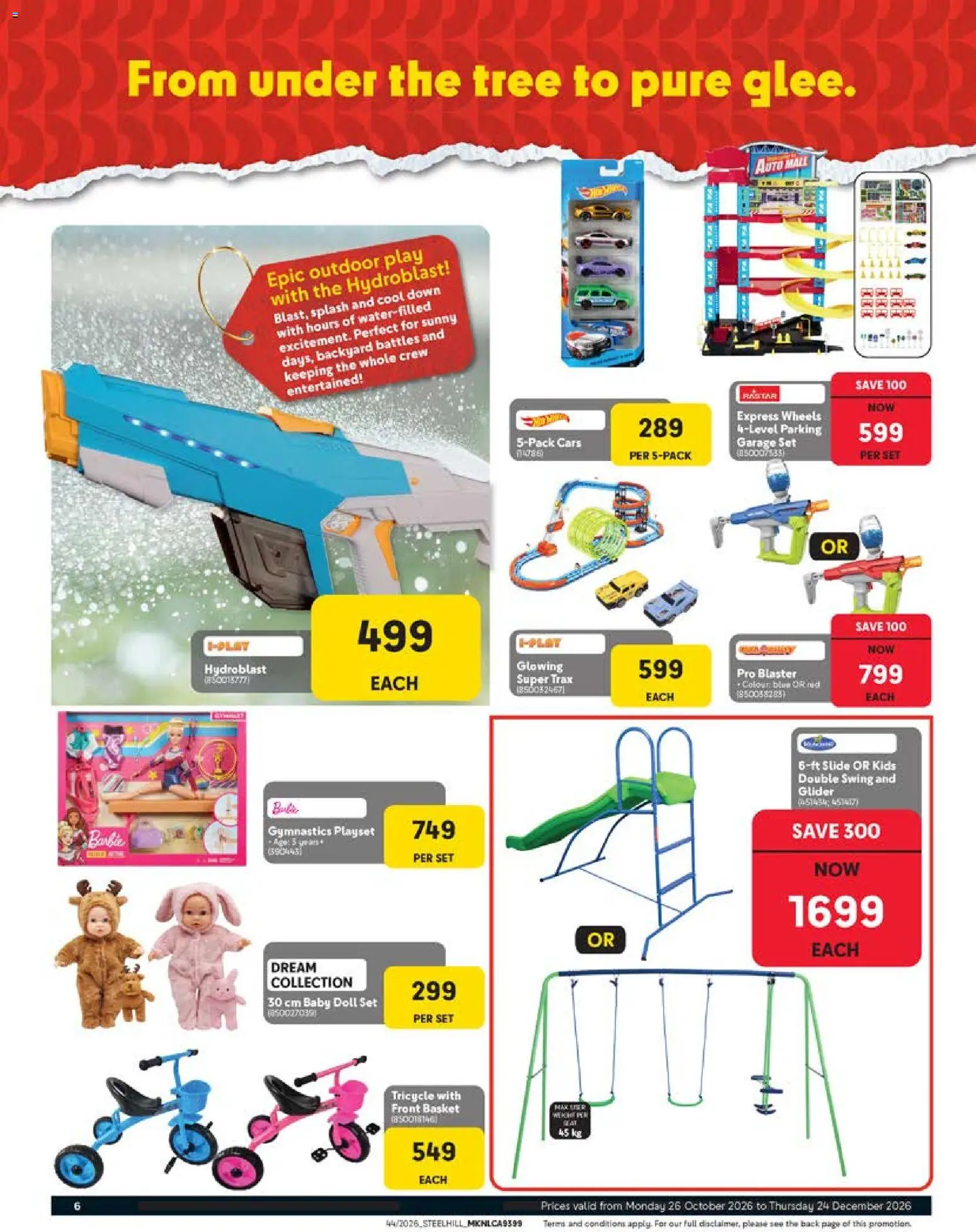 New Makro catalogue – valid from 26/10/2026 | Page: 6 | Products: Playset, Basket