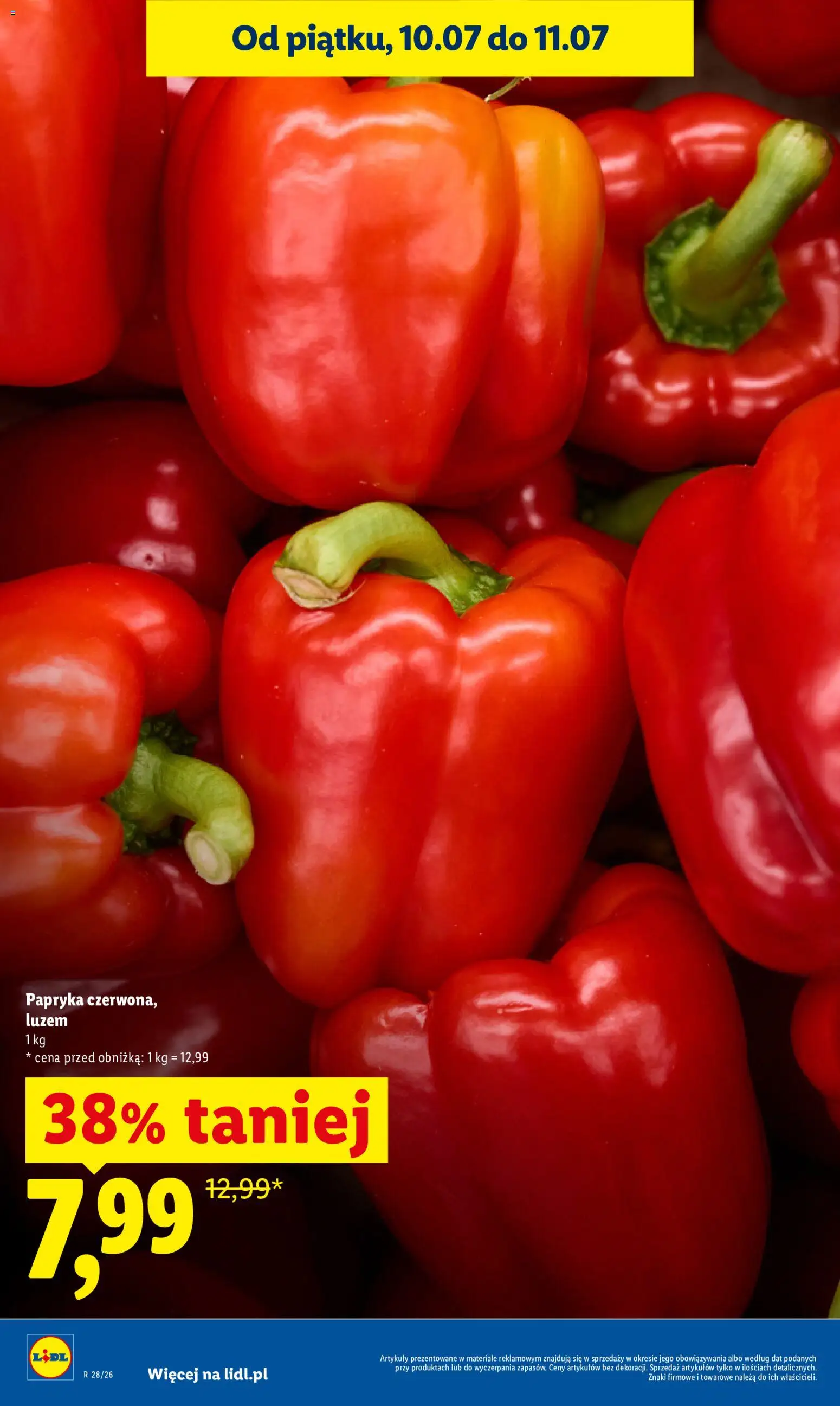 Lidl gazetka od 09.07.2026 | Strona: 4 | Produkty: Bell, Papryka