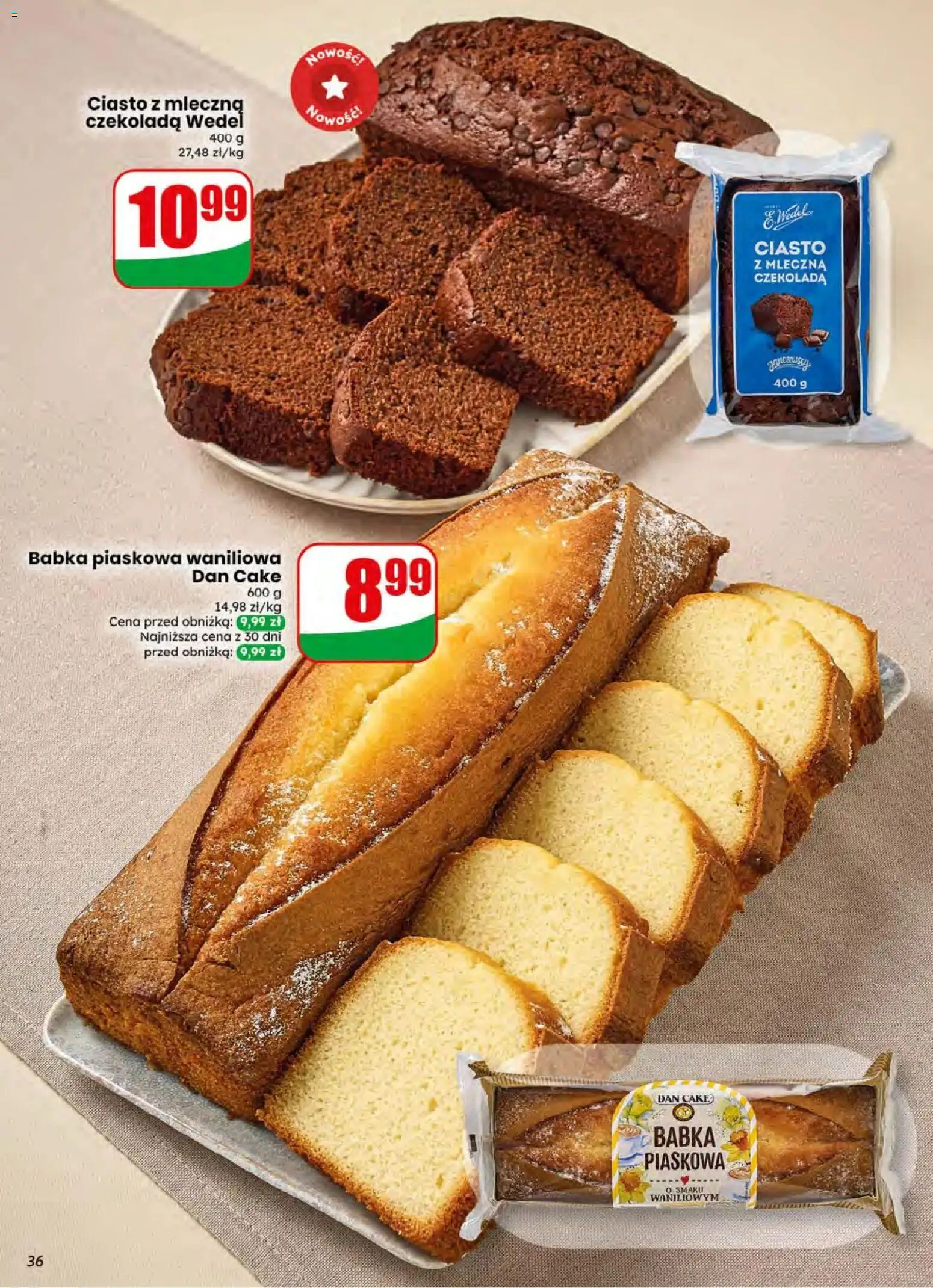 Dino gazetka od 08.07.2026 | Strona: 36 | Produkty: Ciasto, Babka, Czekolada