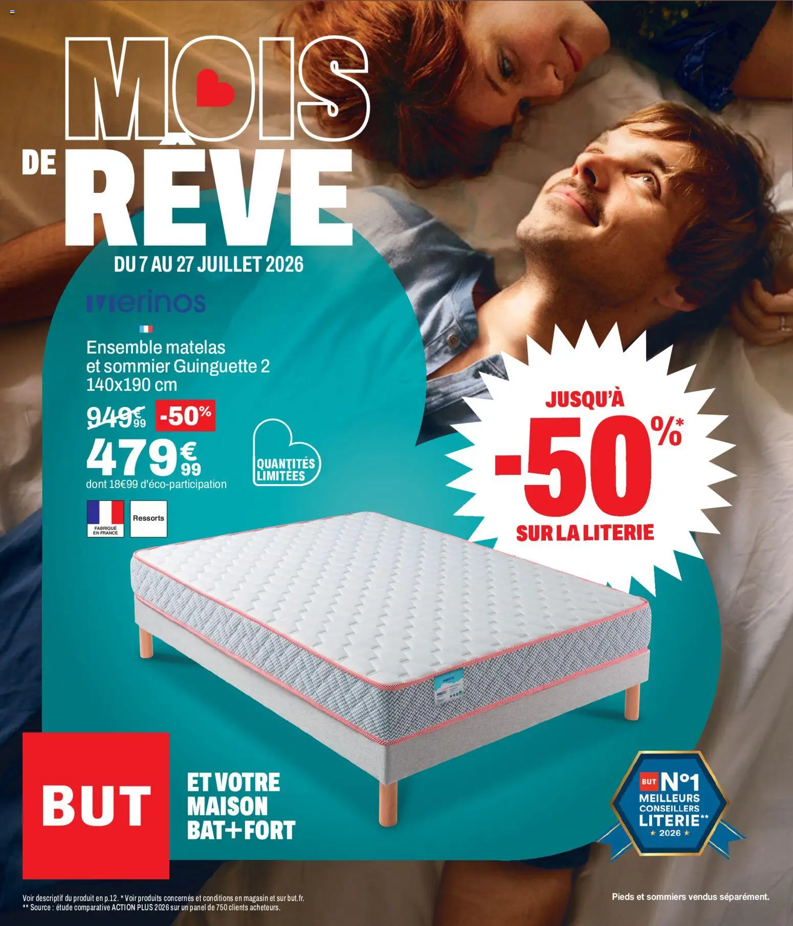 {H1} | Page: 1 | Produits: Matelas, Sommier, Literie