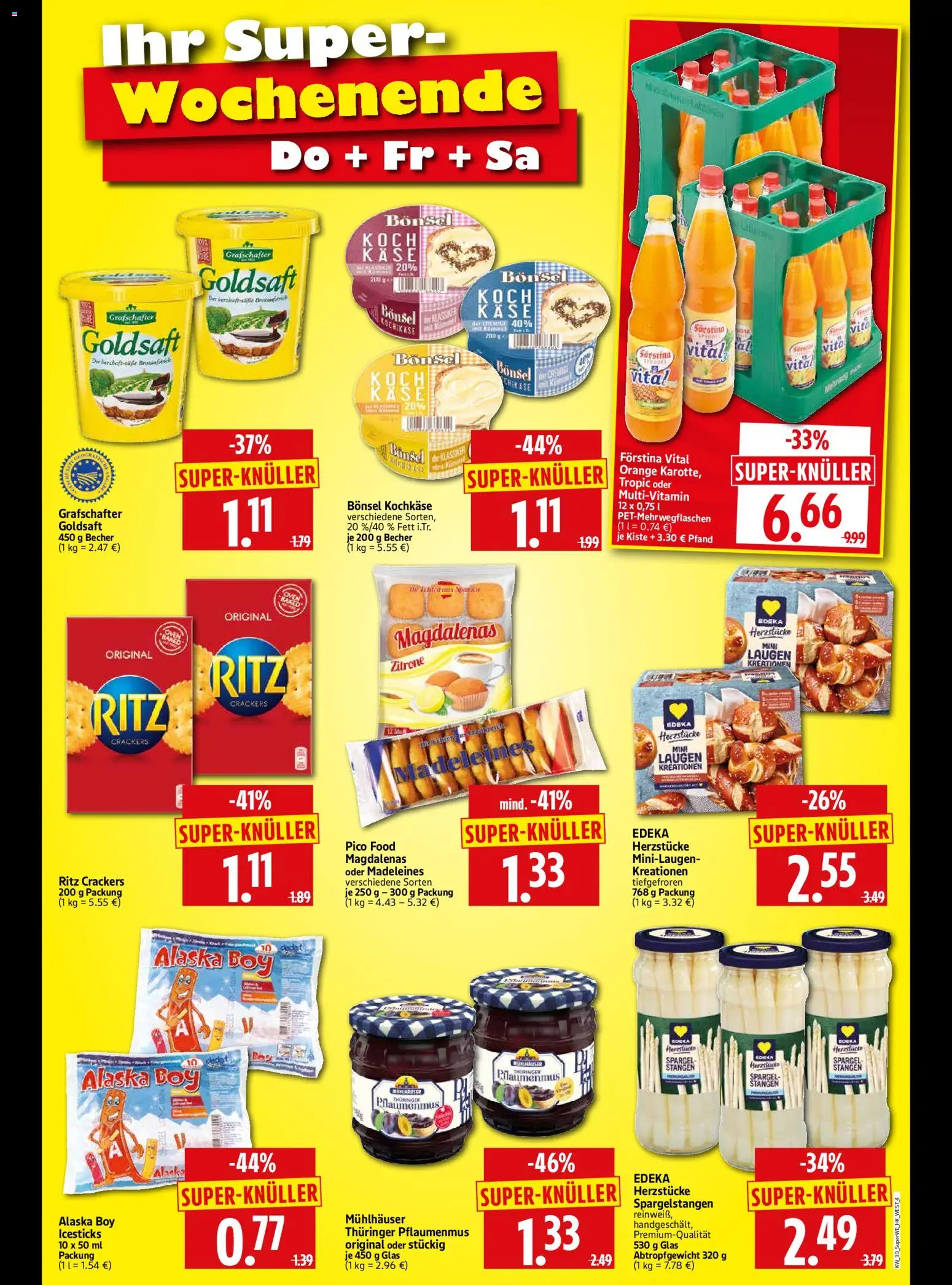 HERKULES Sonderbeilage – gültig ab 23.07.2026 | Seite: 4 | Produkte: Käse, Spargel, Zitrone