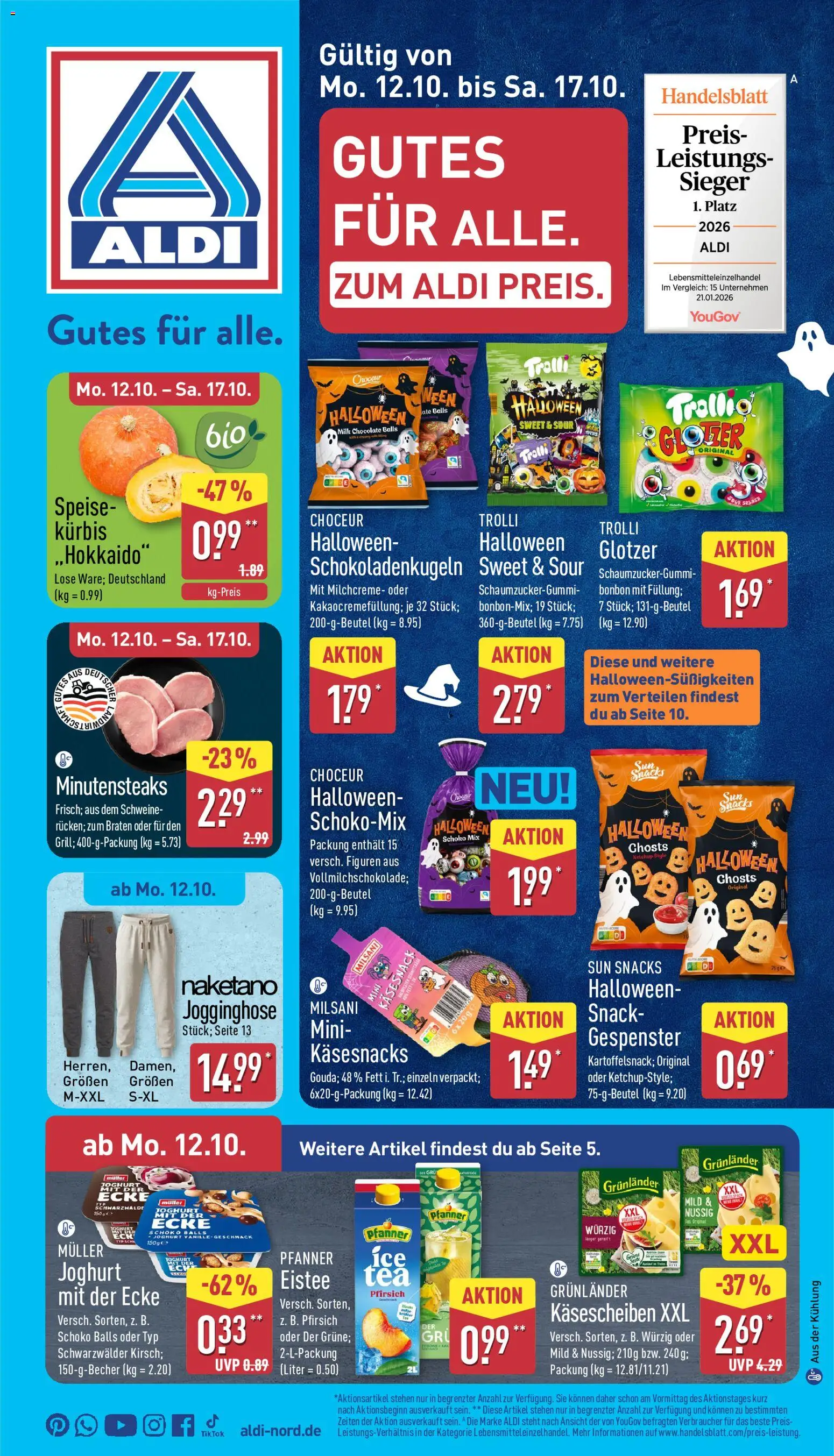 Aldi Prospekt – gültig ab 12.10.2026 | Seite: 1