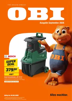 OBI Flugblatt ab 01.09.2026 gültig