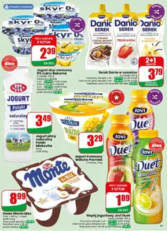 Pogląd oferty "Serek Danio w saszetce, Serek Danio w saszetce, 3 rodzaje, 120 g" - ważna od 06.05.2026 | Strona: 41