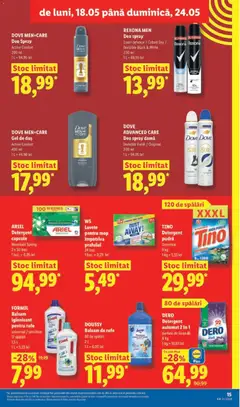 Ofertele Lidl valabile de la 18.05.2026 | Pagină: 15