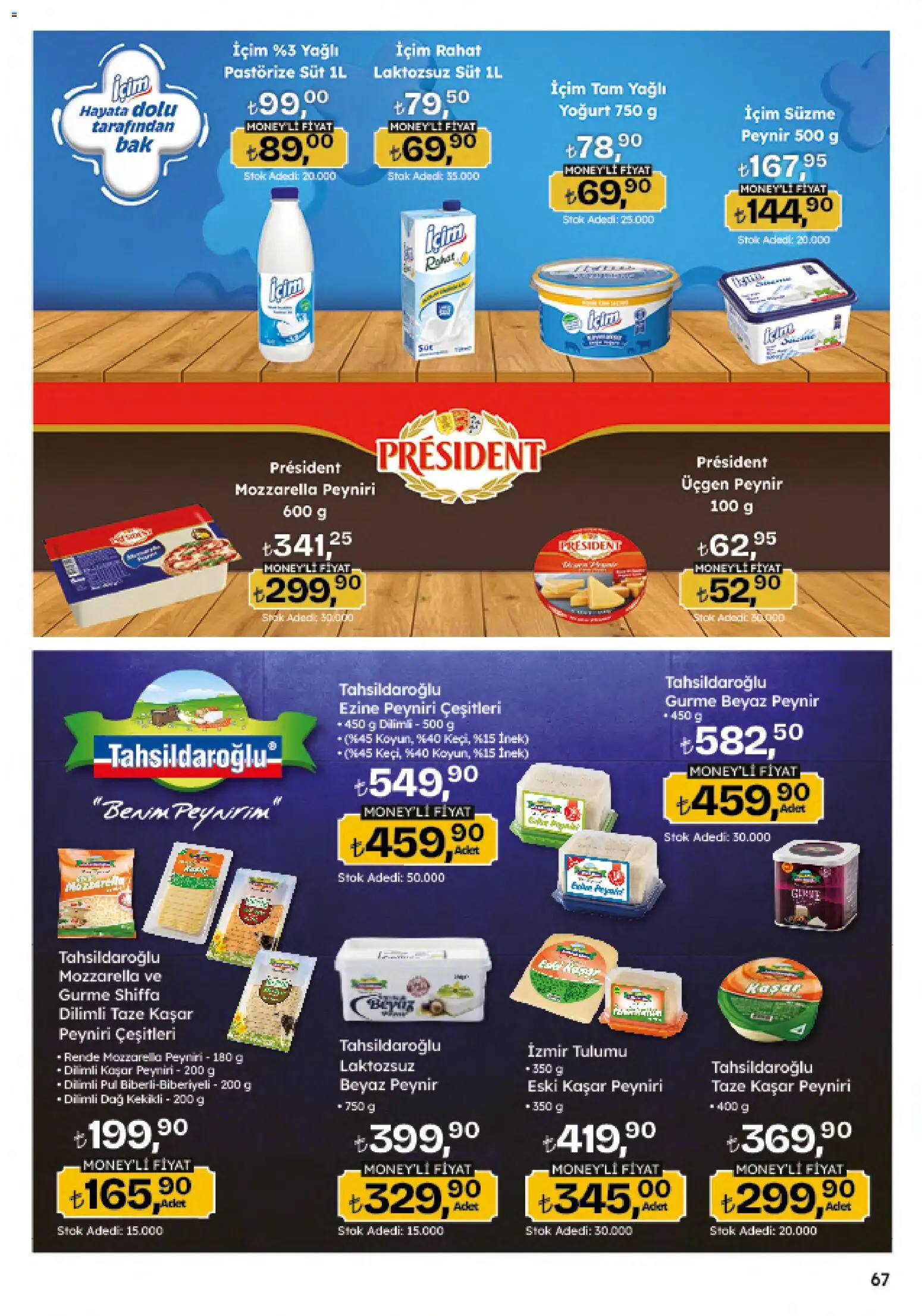Migros Katalog - 5M Migroskop Dijital - 04.06.2026 tarihinden itibaren geçerlidir | Sayfa: 67 | Ürünler: Süt, Peynir, Yoğurt, Rende