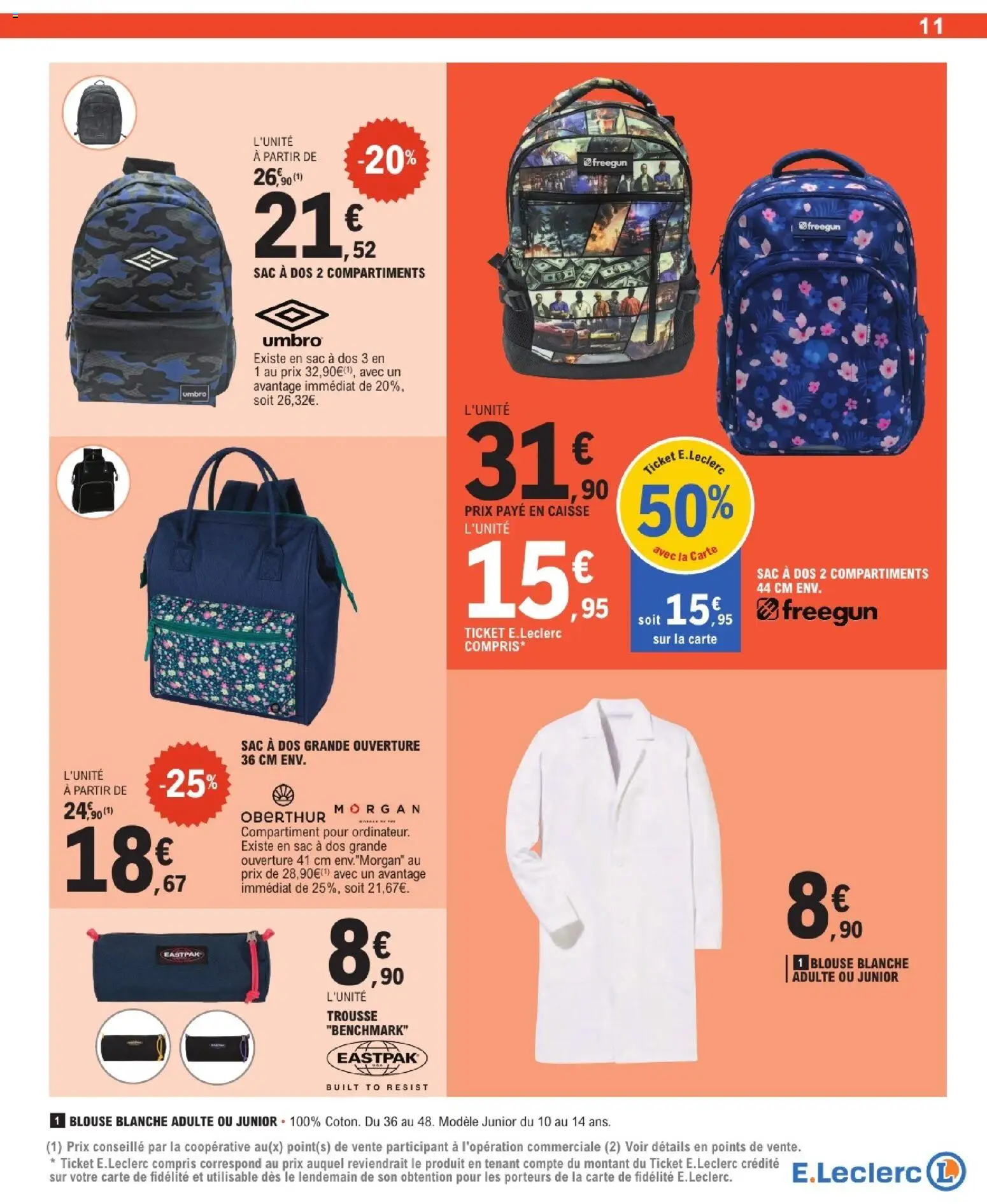 {H1} | Page: 11 | Produits: Sac, Sac à dos, Blouse