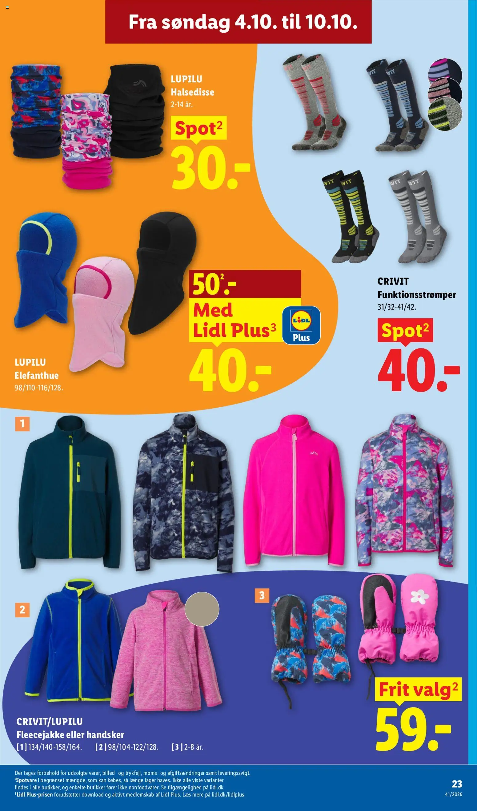 Lidl tilbudsavis – gyldig fra 04/10/2026 | Side: 7 | Produkter: Handsker, Søm