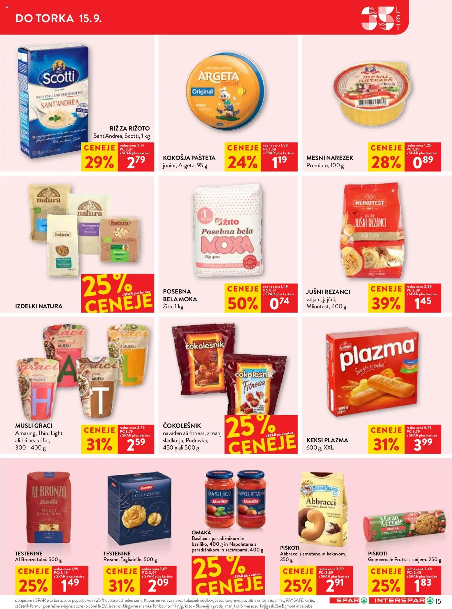 Novi Spar katalog ponudbe – veljaven od 09.09.2026 | Stran: 27 | Izdelki: Keksi, Narezek, Čokolešnik, Piskoti