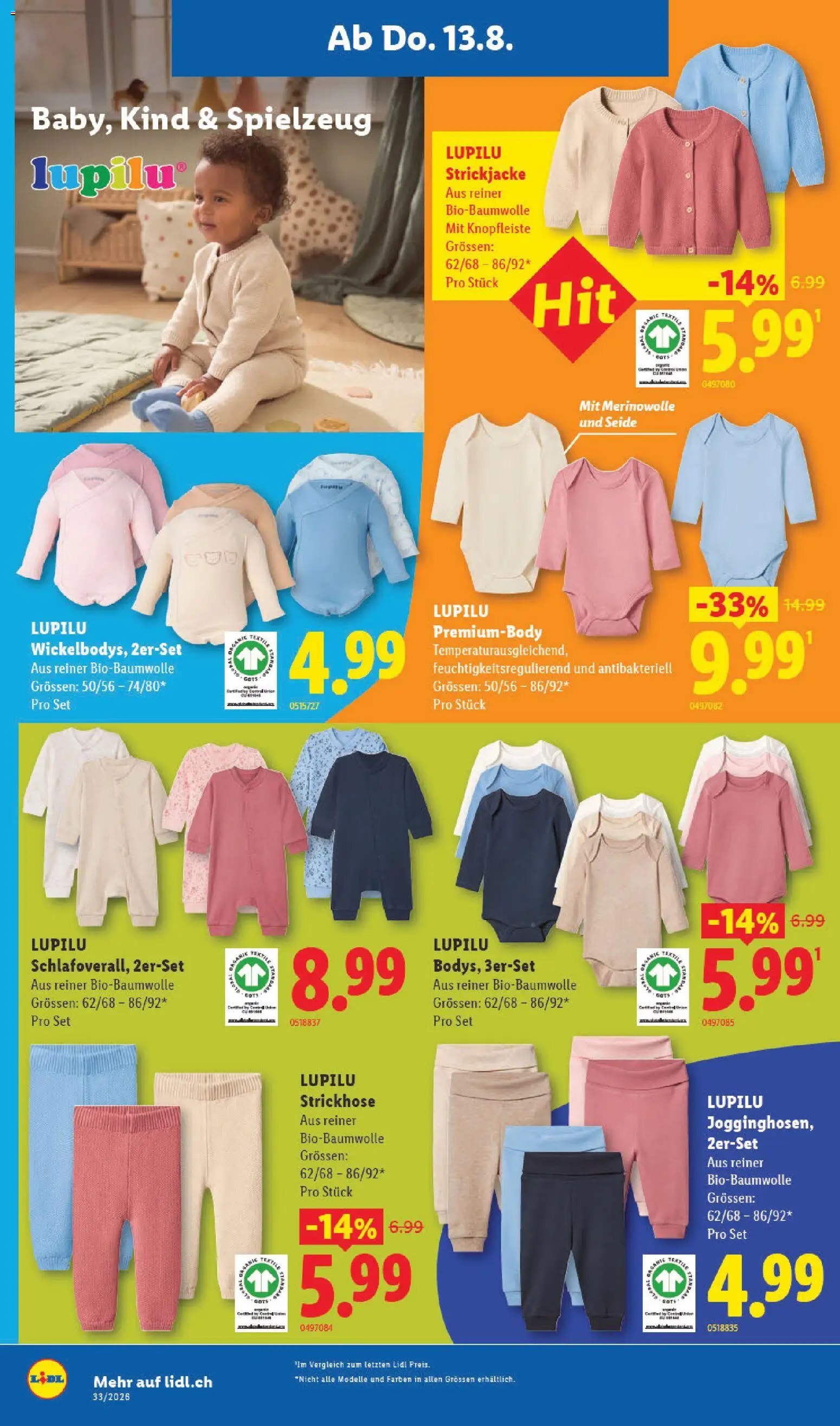 Lidl aktionen – gültig ab 13.08.2026 | Seite: 22 | Produkte: Leggings, Cardigan, Strickjacke