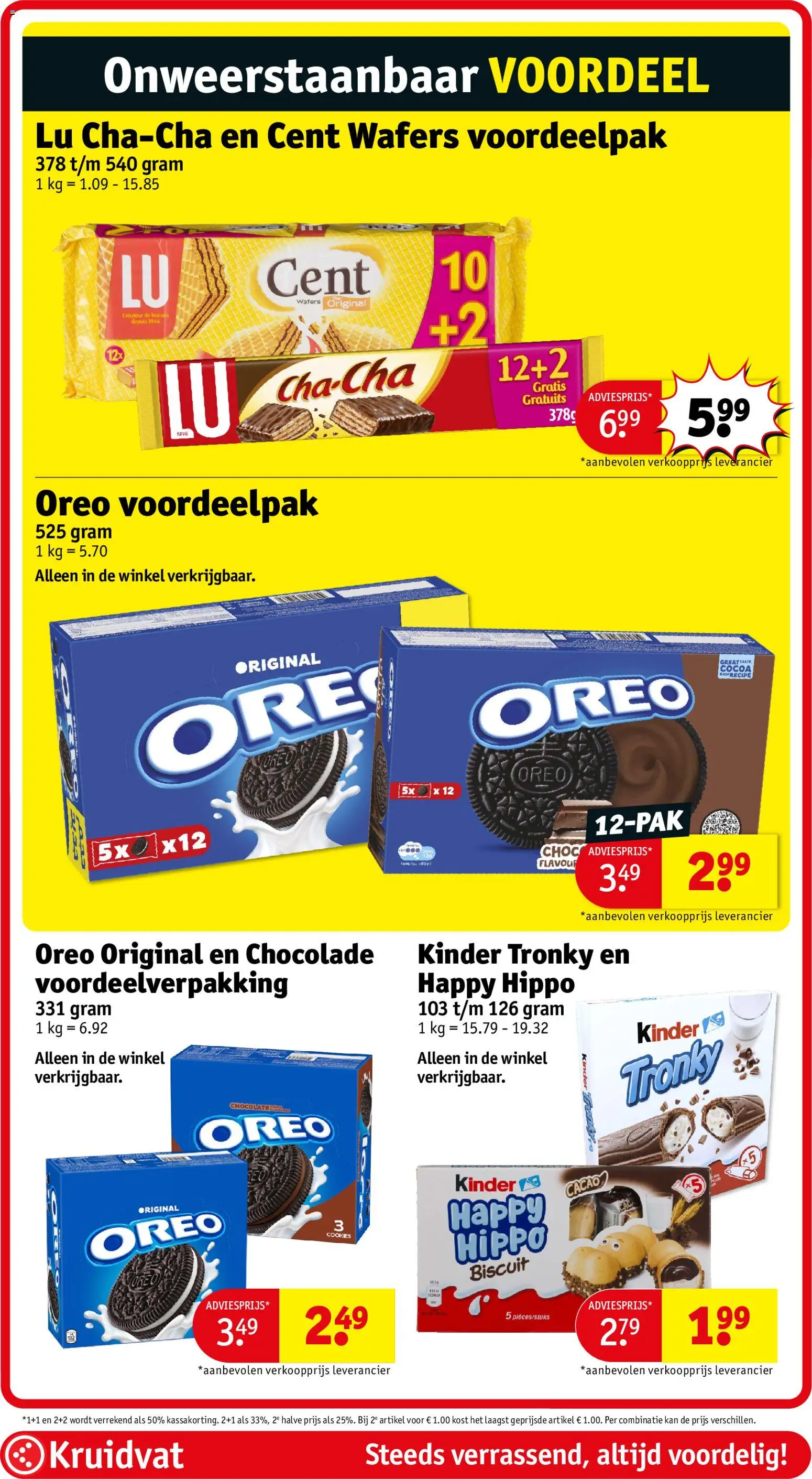 {H1} | Pagina: 82 | Producten: Cacao, Kinder, Kan, Chocolade
