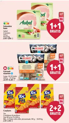 Gekookte ham, Aubel 4 sneden 150 g - Voorbeeld van een folder van Delhaize, geldig van 17/09/2026 | Pagina: 3
