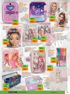 Náhled letáku Dráčik katalog - Vánoce od 08.10.2026 | Strana: 31 | Produkty: Voskovky, Makeup, Šperkovnice, Sešit
