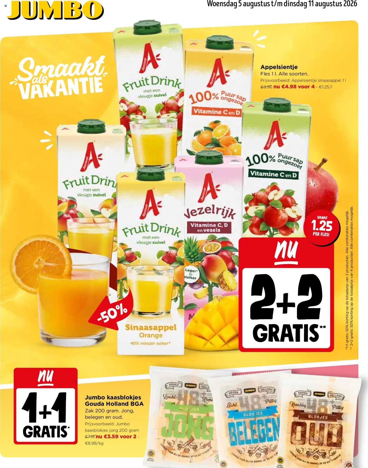 {H1} | Pagina: 1 | Producten: Sap, Fles, Zak, Zuivel