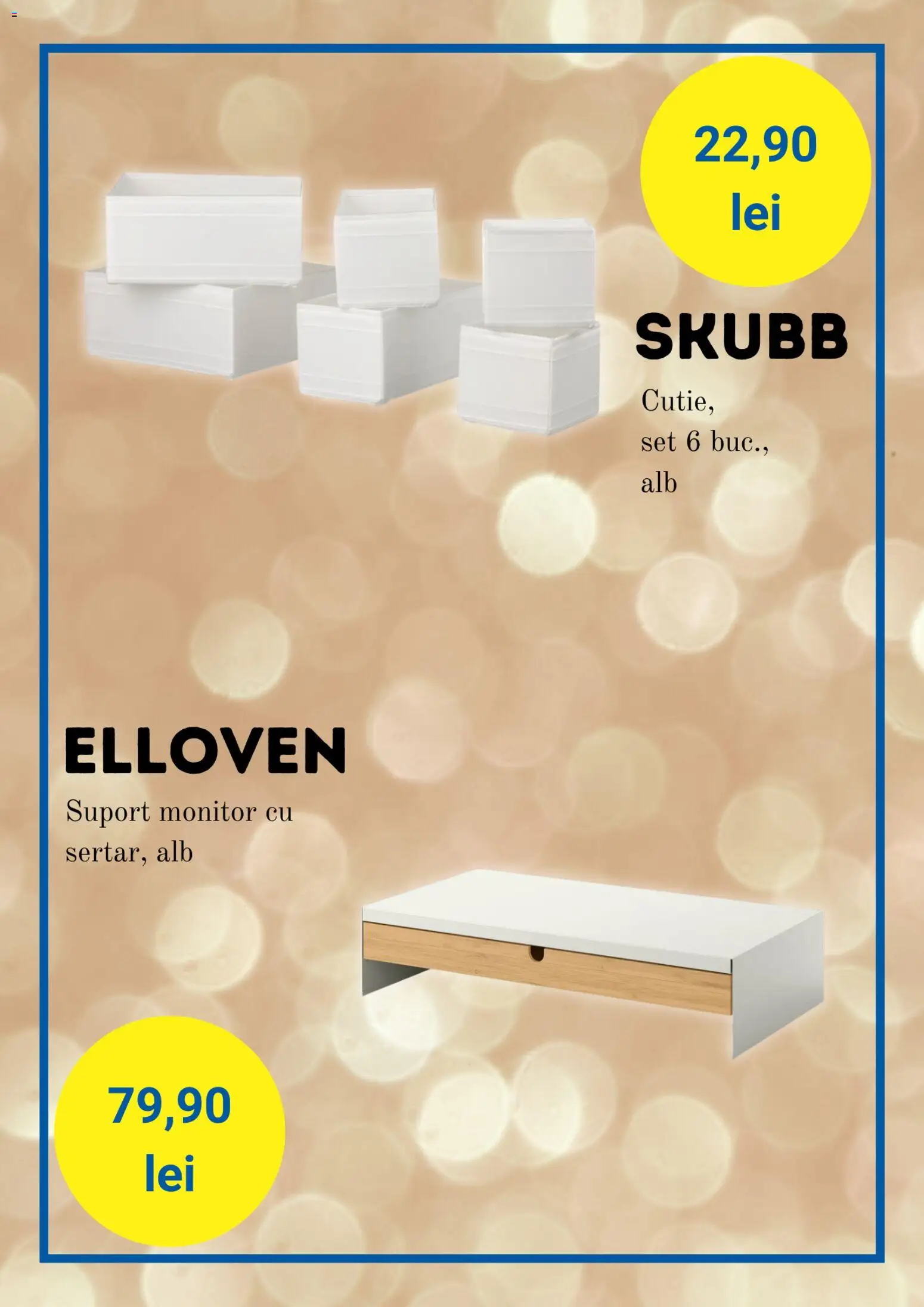 Noul catalog IKEA – valabil de la 01.09.2026 | Pagină: 4 | Produse: Monitor, Suport