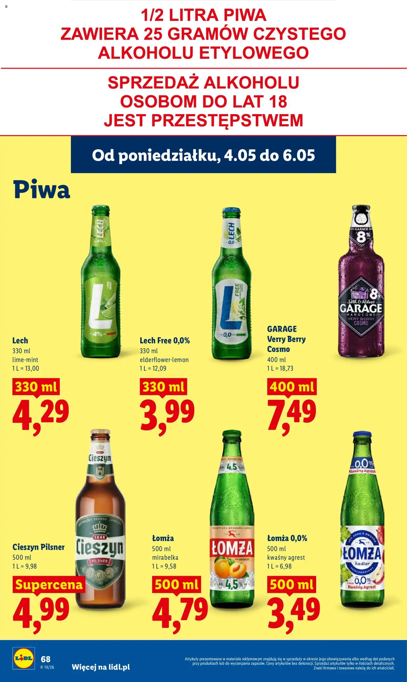 Lidl gazetka od 04.05.2026 | Strona: 74 | Produkty: Agrest