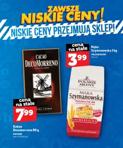 Pogląd oferty "Topaz gazetka - Zawsze Niskie Ceny" - ważna od 01.07.2026 | Strona: 66 | Produkty: Kakao Decomorreno, Kakao, Mąka