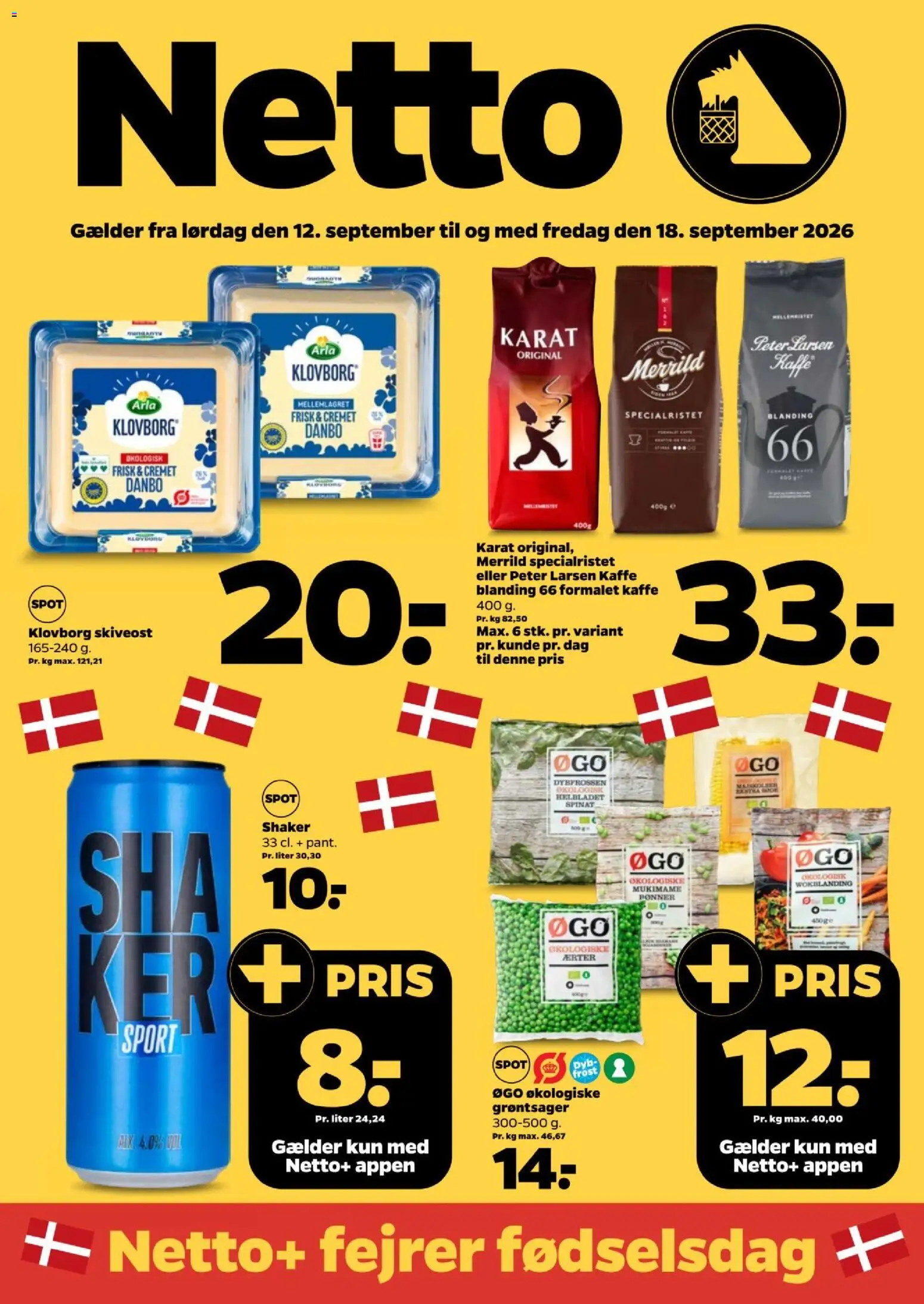 Netto tilbudsavis – gyldig fra 12/09/2026 | Side: 1