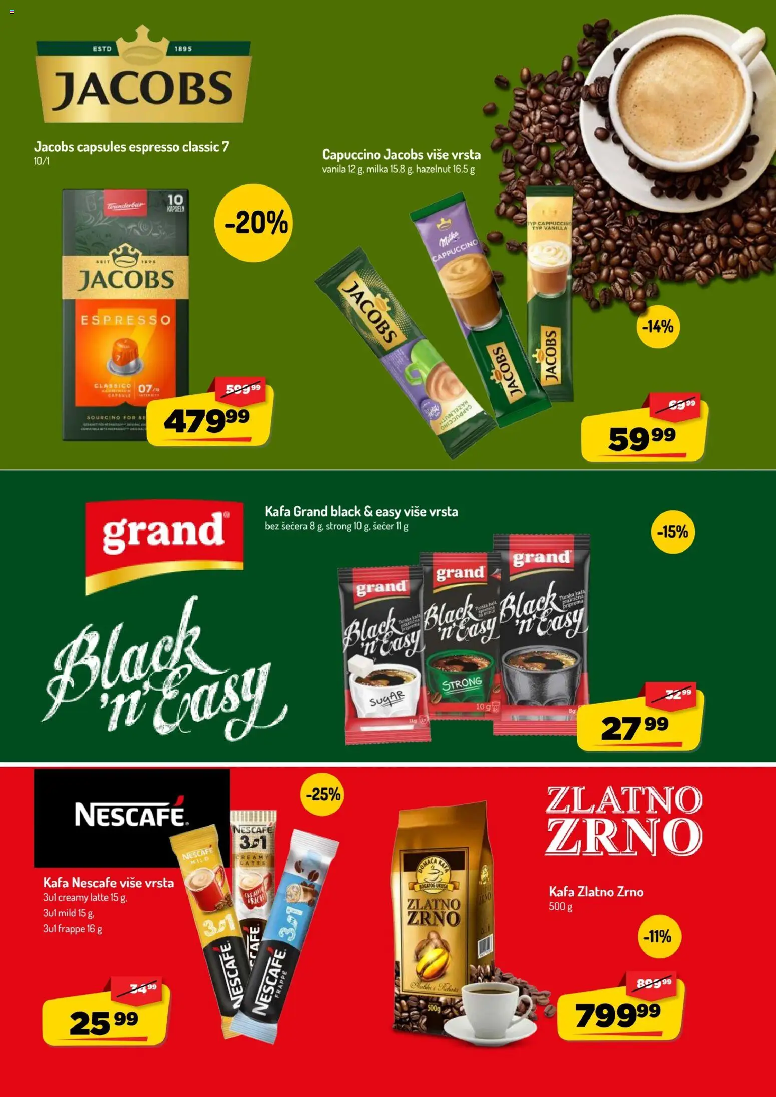 Aman katalog - važi od 31.08.2026 | Strana: 22 | Proizvode: Milka, Šećer, Kafa, Nescafé