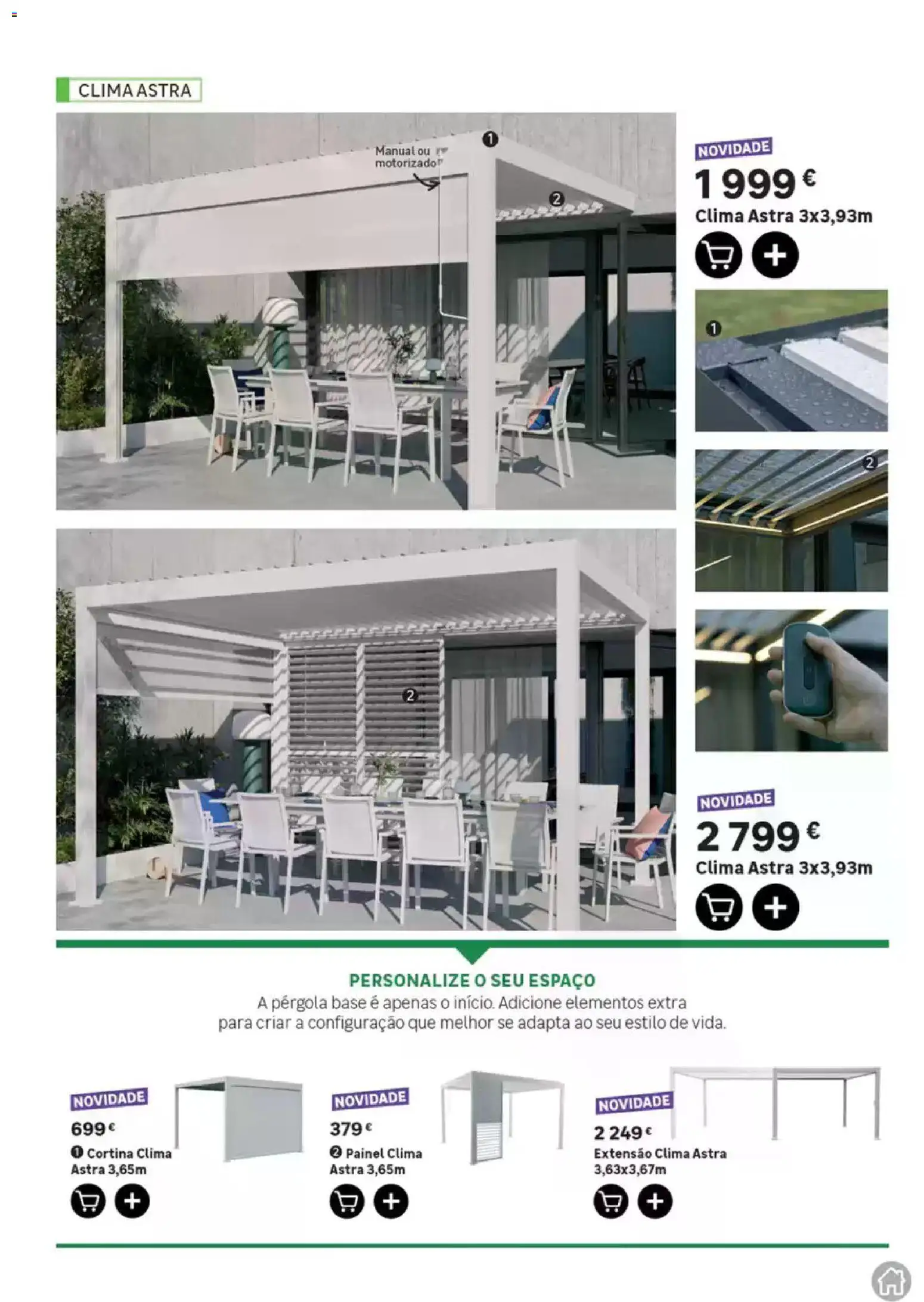 Leroy Merlin Catálogo Jardim │ válido de 12.03.2026 | Página: 41 | Produtos: Base, Cortina