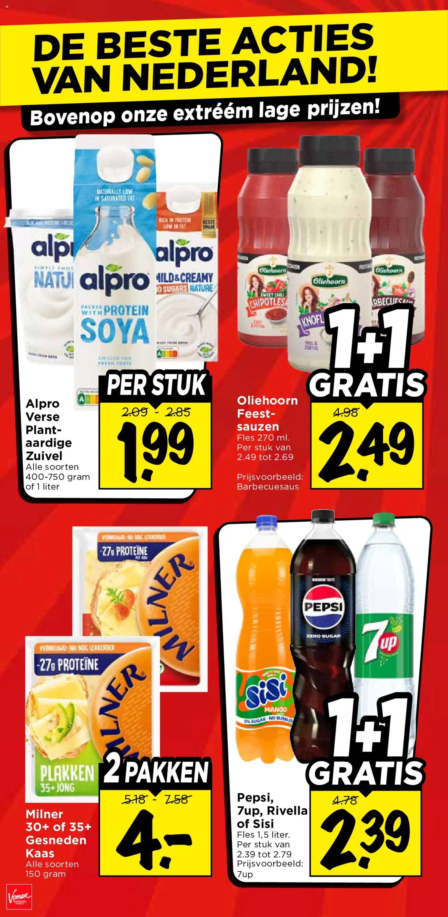 {H1} | Pagina: 11 | Producten: Kaas, Rizottó rizs, Fles, Pepsi