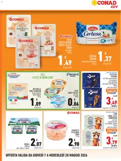 Anteprima del volantino ROBIOLA OSELLA, conf. 100 g x 2 pezzi valido a partire dal 07.05.2026 | Pagina: 10