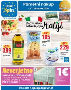 Eurospin katalog akcije – veljaven od 01.10.2026