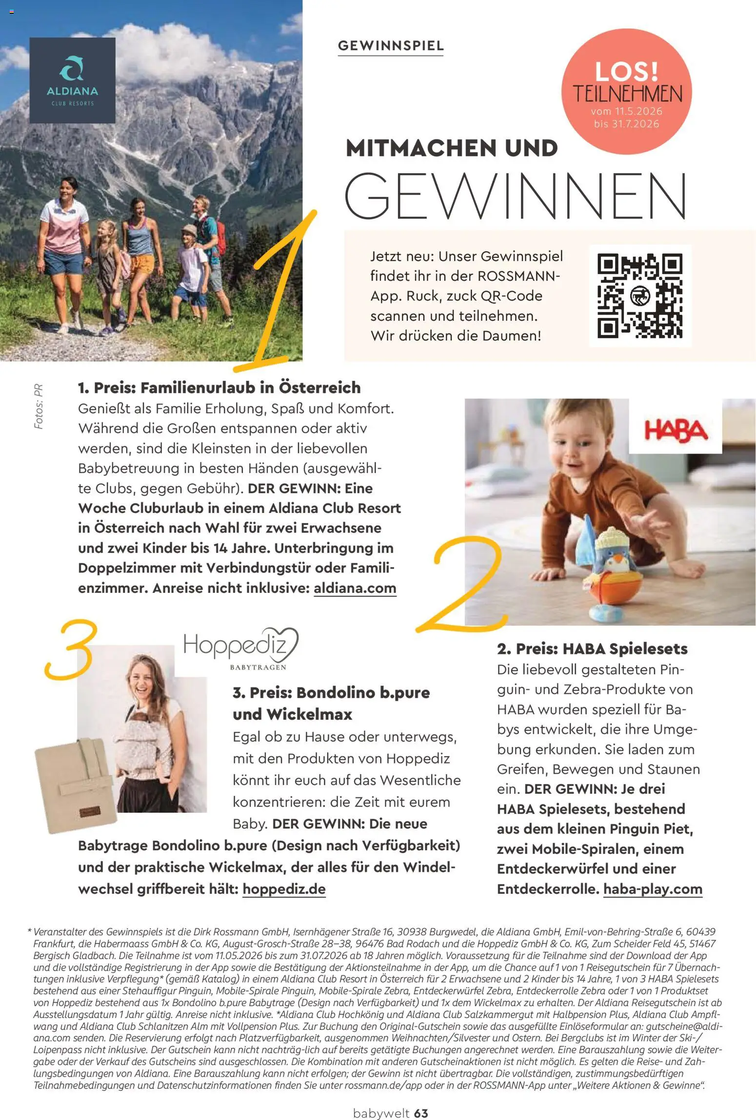 Rossmann Babywelt – gültig ab 06.06.2026 | Seite: 63 | Produkte: Bad