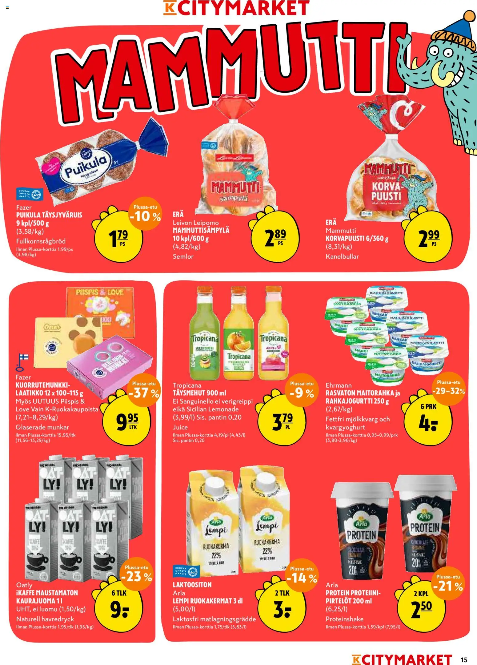 K-Citymarket tarjoukset – voimassa 12/10/2026 alkaen | Sivu: 15