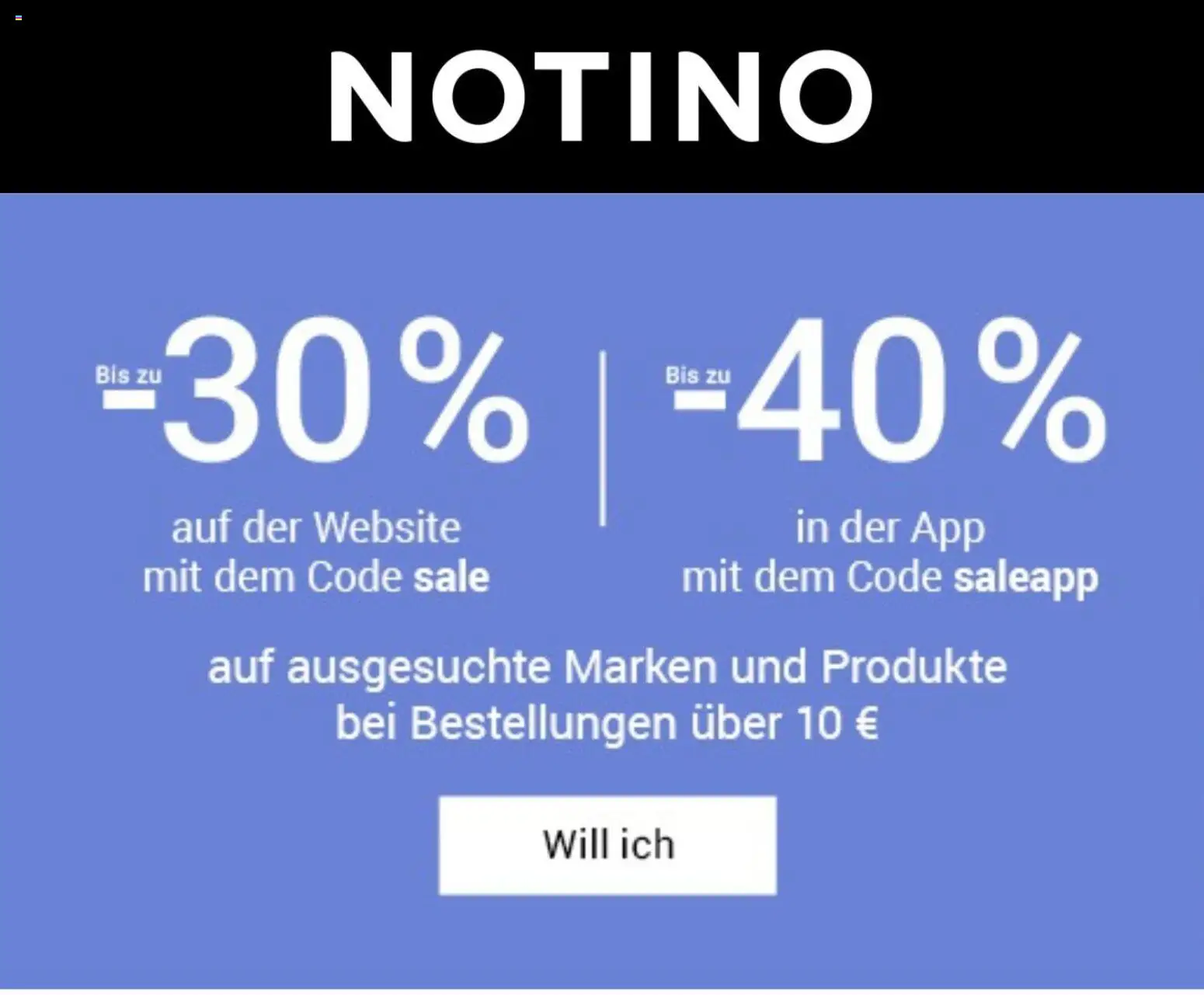 Notino – gültig ab 27.07.2026 | Seite: 1