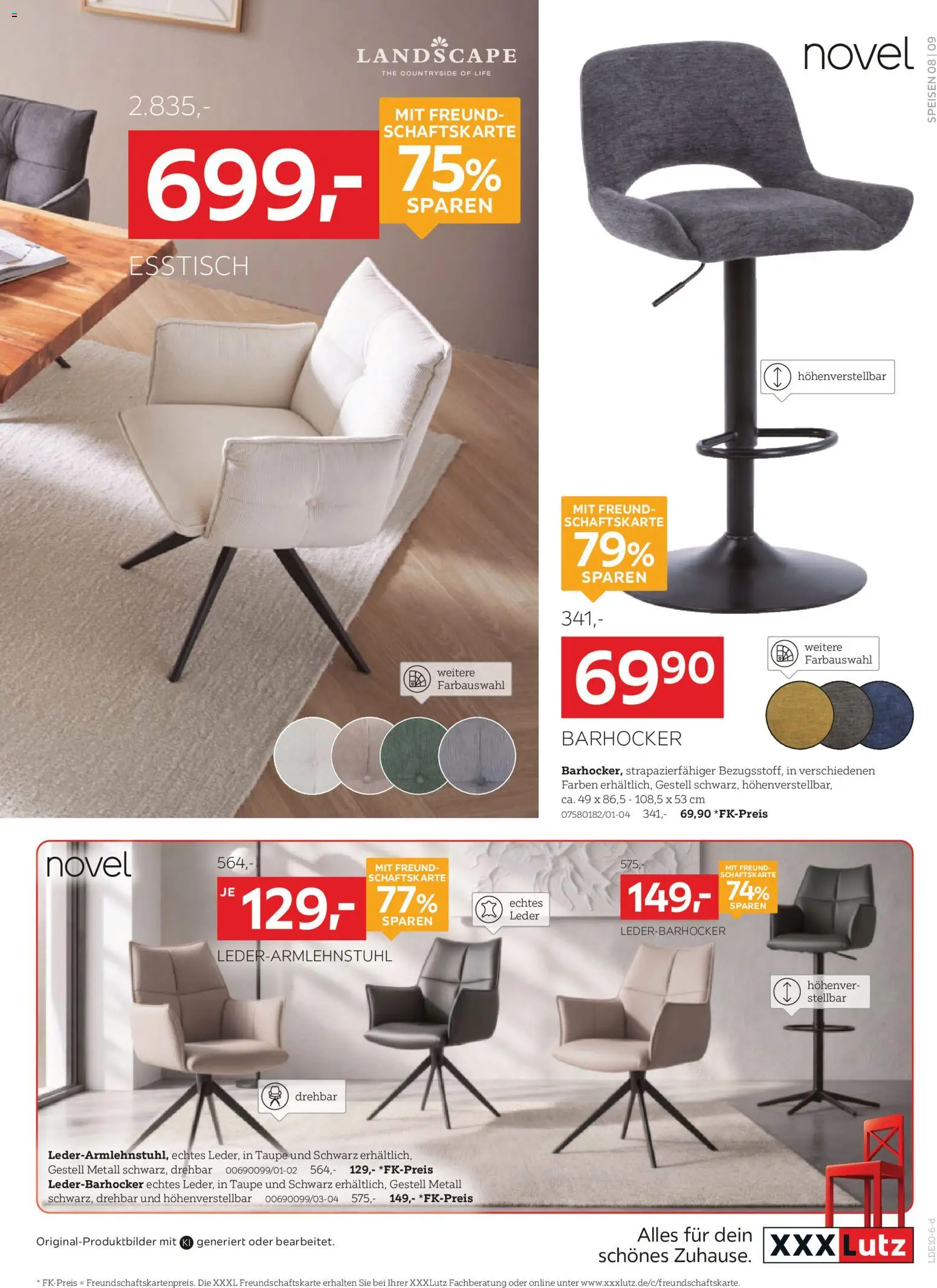 XXXLutz Nr. 1 beim Preis – gültig ab 17.10.2026 | Seite: 9 | Produkte: Sideboard, Wohnwand