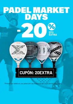Vista previa Padel Market válido desde el 21.04.2026