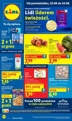 Pogląd oferty "Lidl gazetka" - ważna od 22.06.2026
