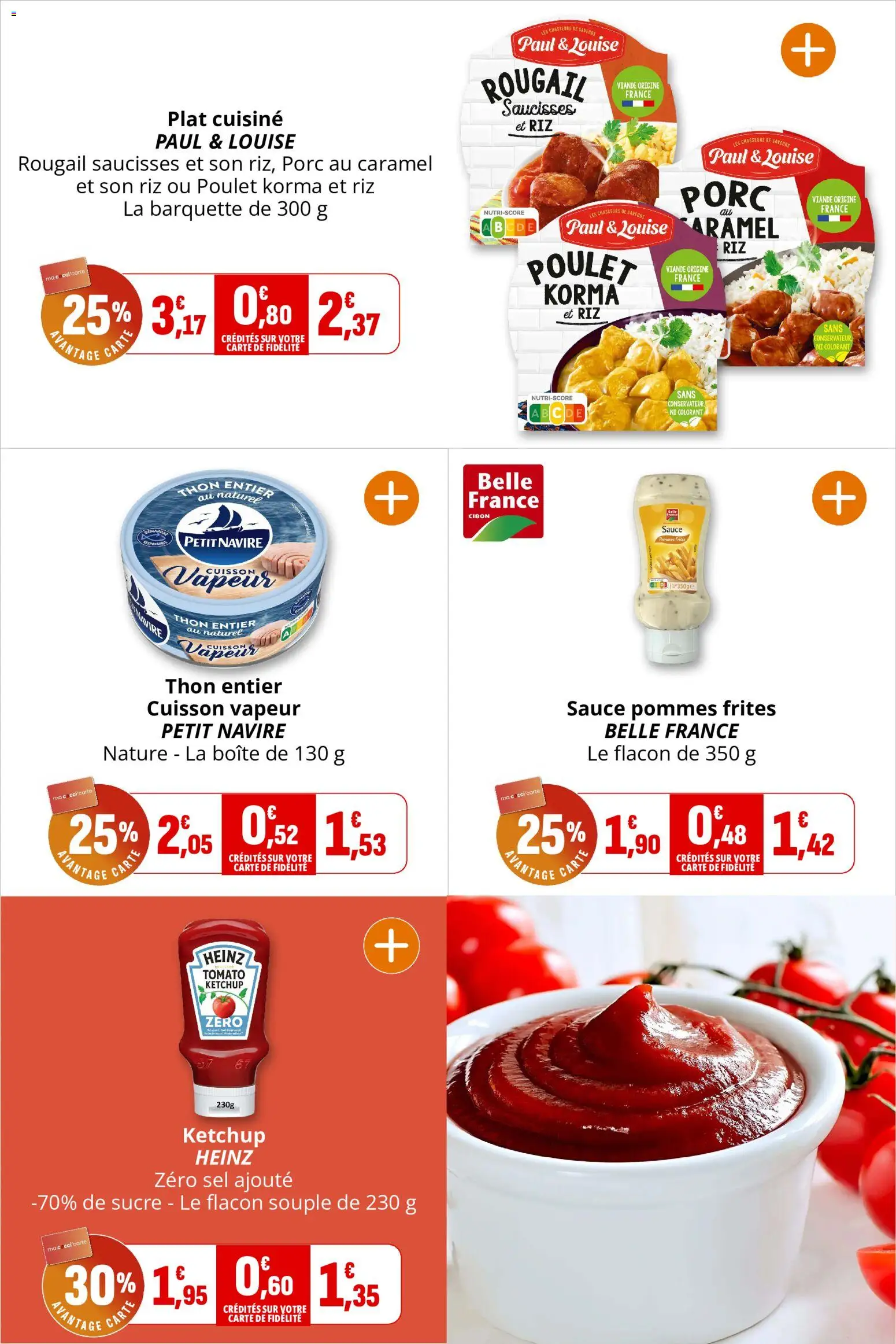 {H1} | Page: 30 | Produits: Frites, Viande, Porc, Riz