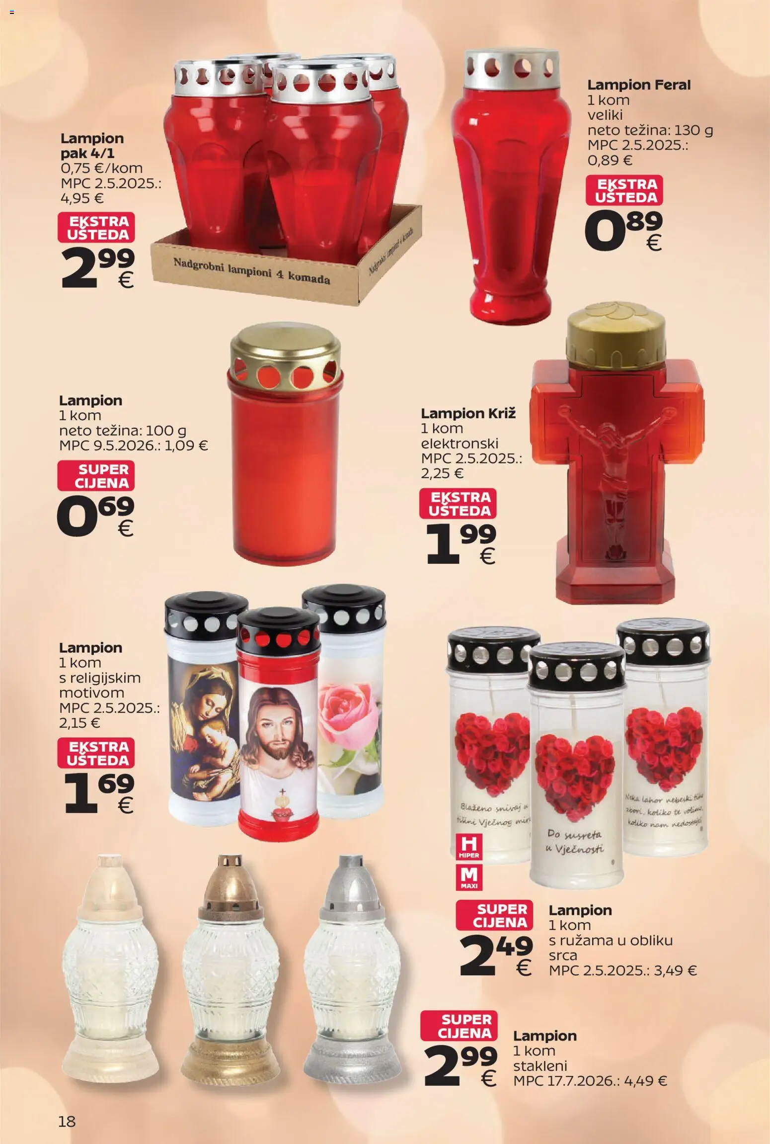 Tommy katalog | vrijedi od 28.09.2026 | Stranica: 18 | Proizvodi: Lampion