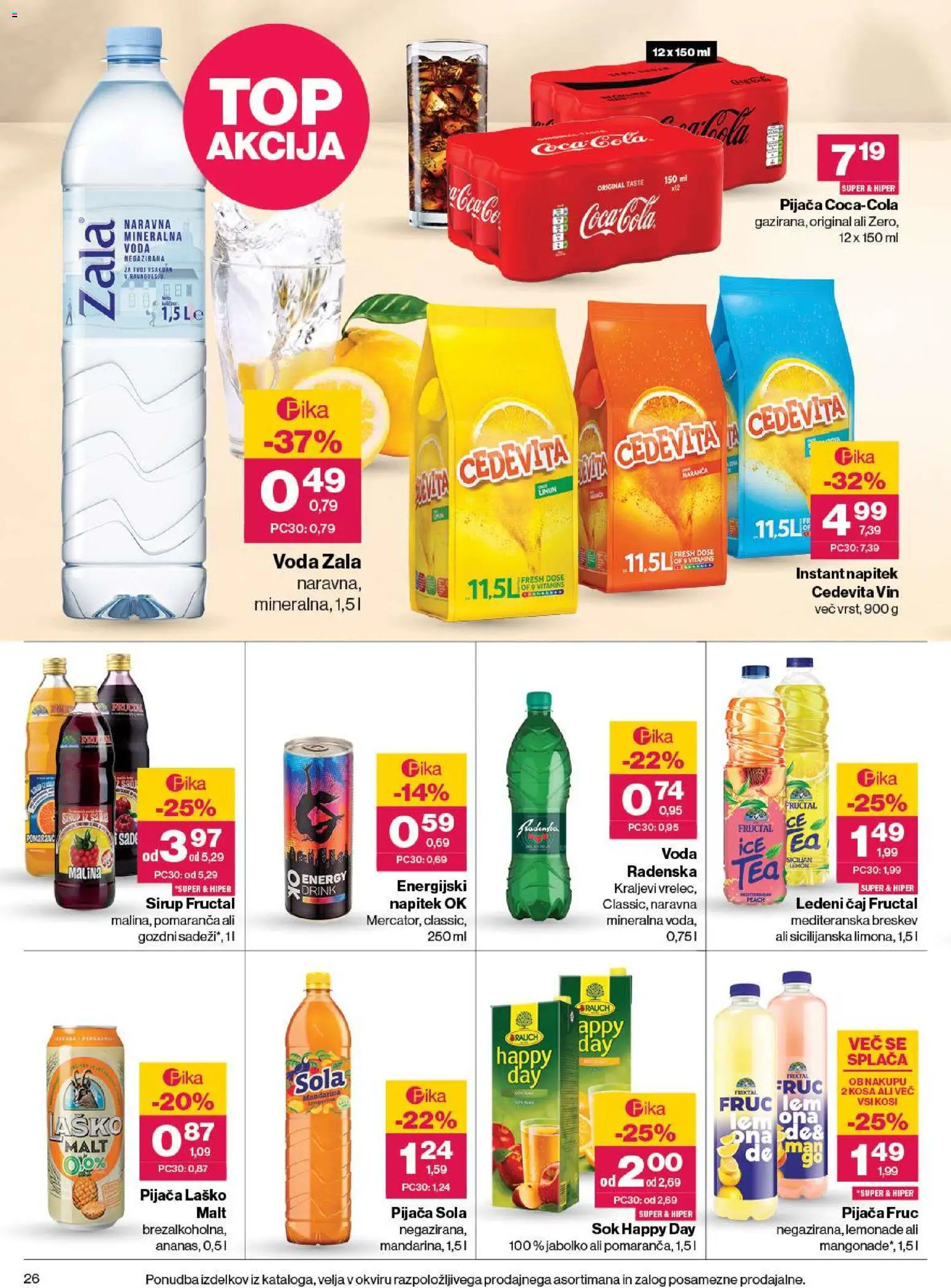 Novi Mercator katalog ponudbe – veljaven od 06.08.2026 | Stran: 26