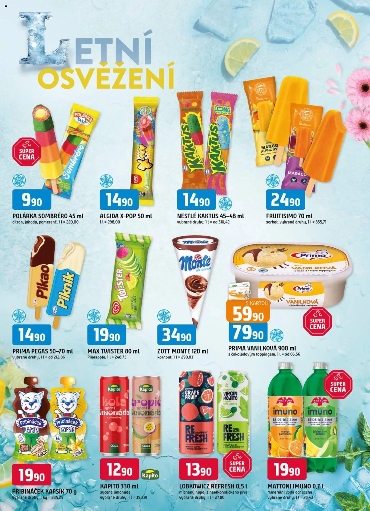 Trefa leták od 08.07.2026 | Strana: 8 | Produkty: Mattoni, Voda, Ananas, Kiwi