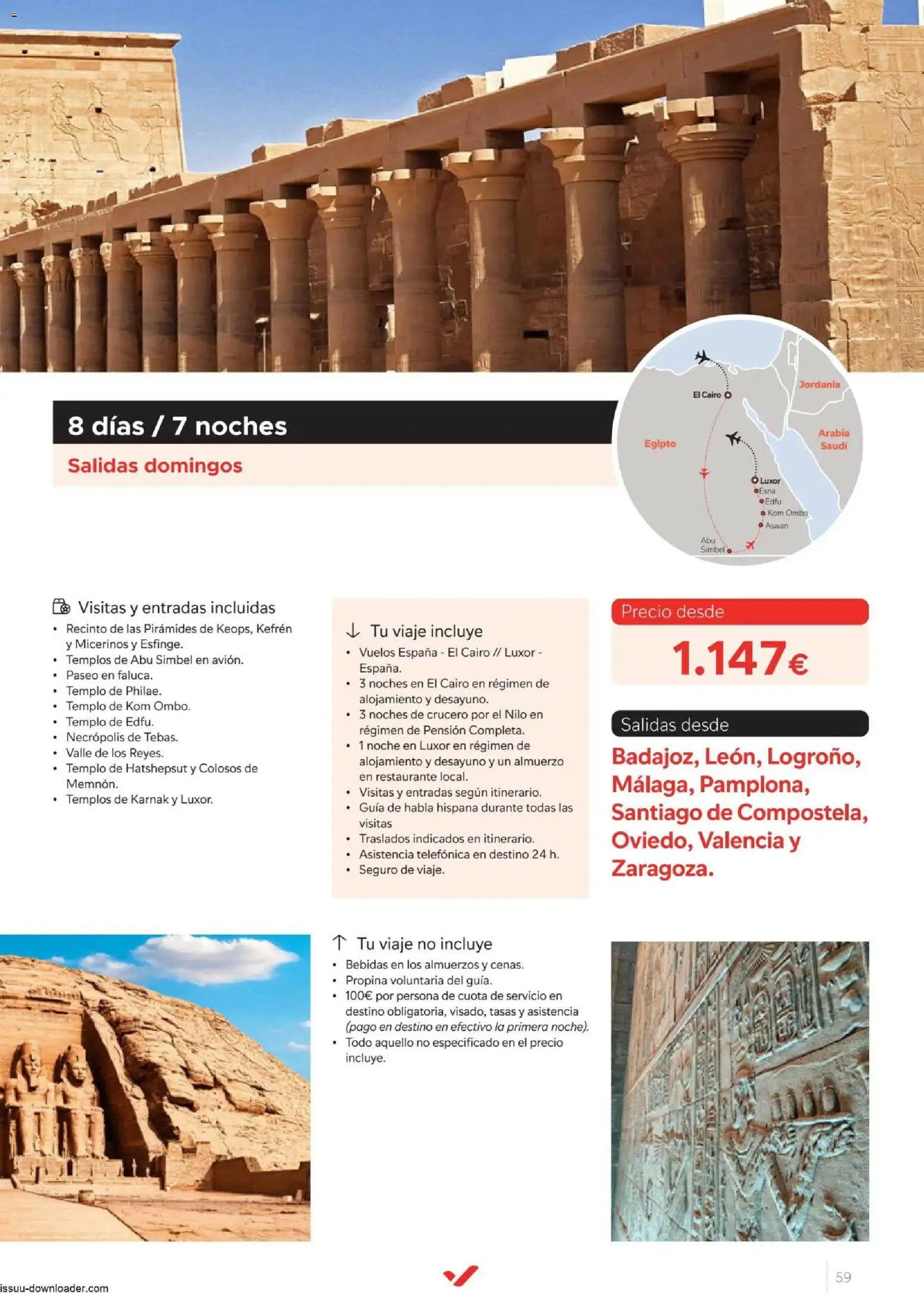 Halcón Viajes Egípto │ válido desde el 06/07/2026 | Página: 59